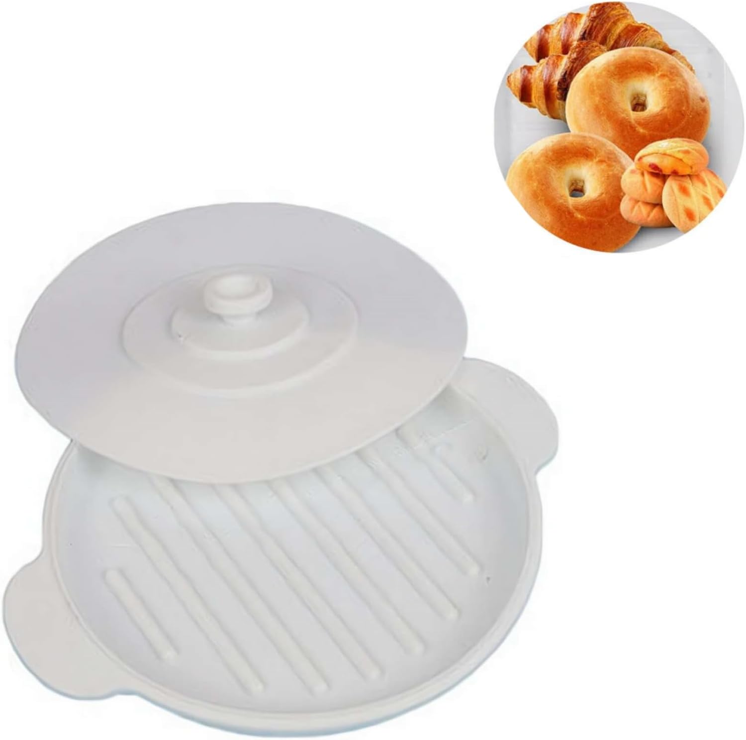 Silicone Microwave Bacon Tray - Crispy Bacon Maker
