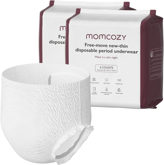 Momcozy Postpartum Disposable Underwear - Leak-Proof Period Care