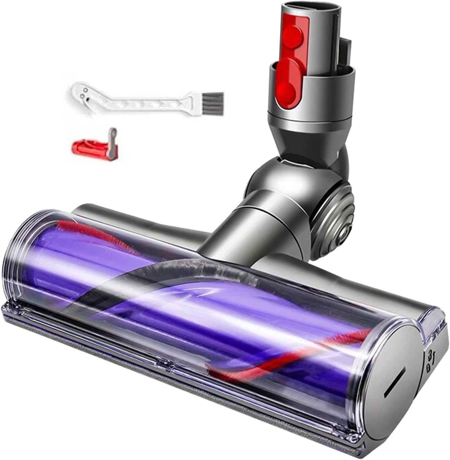 AZYM Quick-Release Vacuum Head Upgrade for Dyson V7-V15 - Effortless Cleaning!