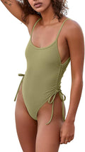 Women's Sexy One Piece Bathing Suit Tummy Control Swimsuit One-Piece