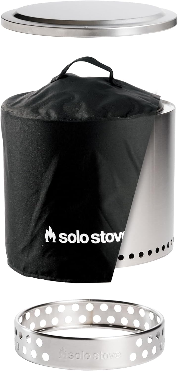 Solo Stove Ranger Portable Fire Pit Bundle for Outdoor Fun