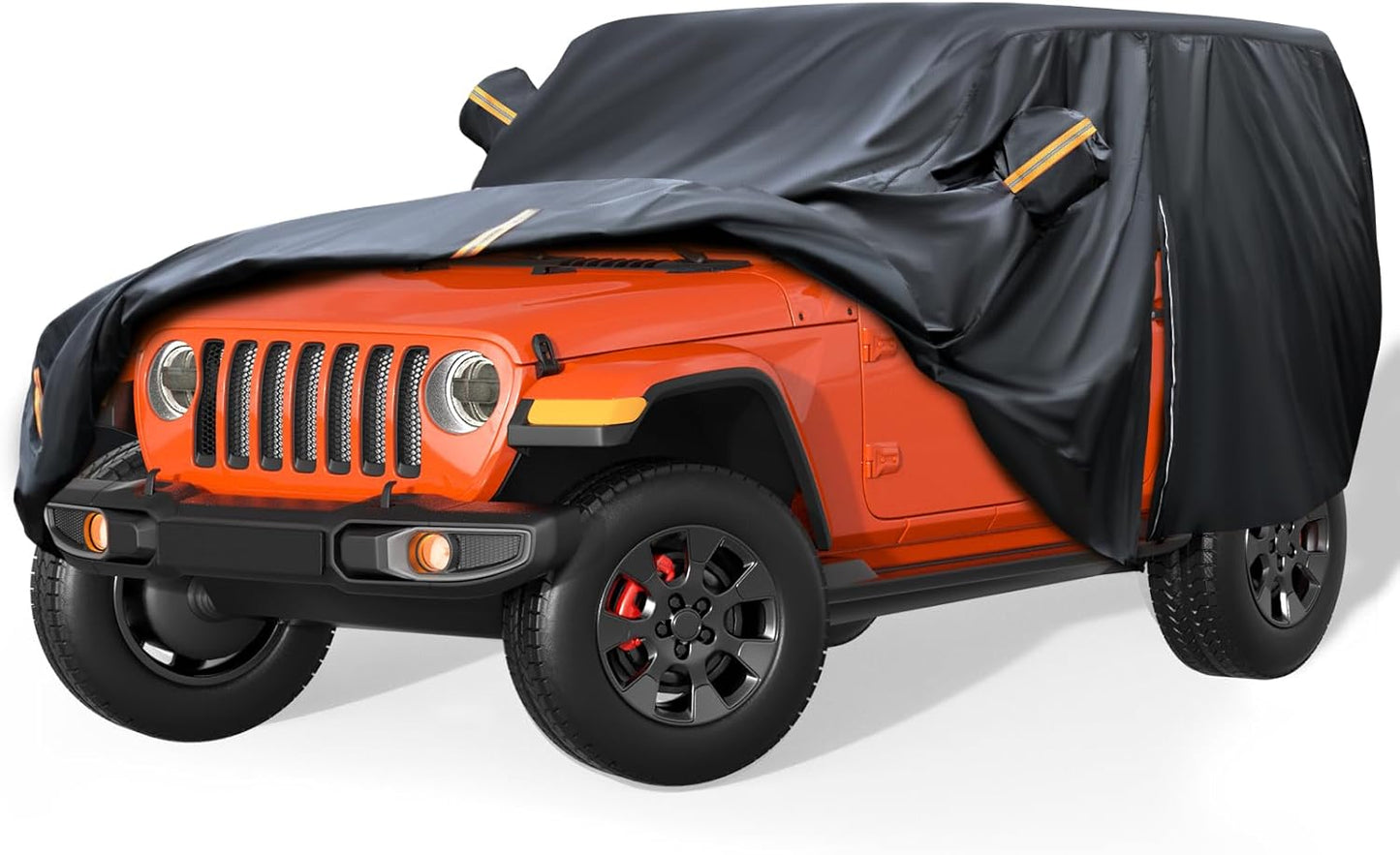 600D Waterproof Car Cover Custom Fit for Jeep Wrangler 4 Door