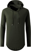 Aiyino Men's Long Sleeve Fashion Athletic Hoodies Pullover - Relaxed