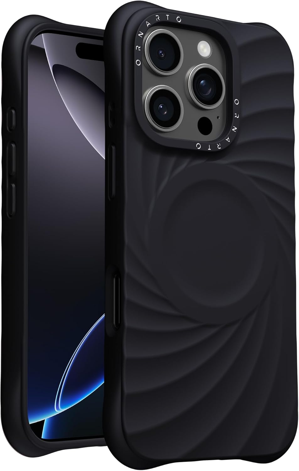ORNARTO Vortuxe iPhone 16 Pro Case with 2X MIL-STD Protection