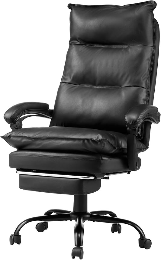 VEVOR Executive Chair: 400lb Capacity & Lumbar Support