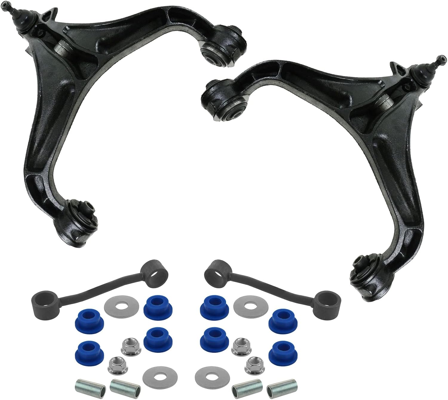 TRQ Front Suspension Kit Control Arm with Ball Joint for Dodge