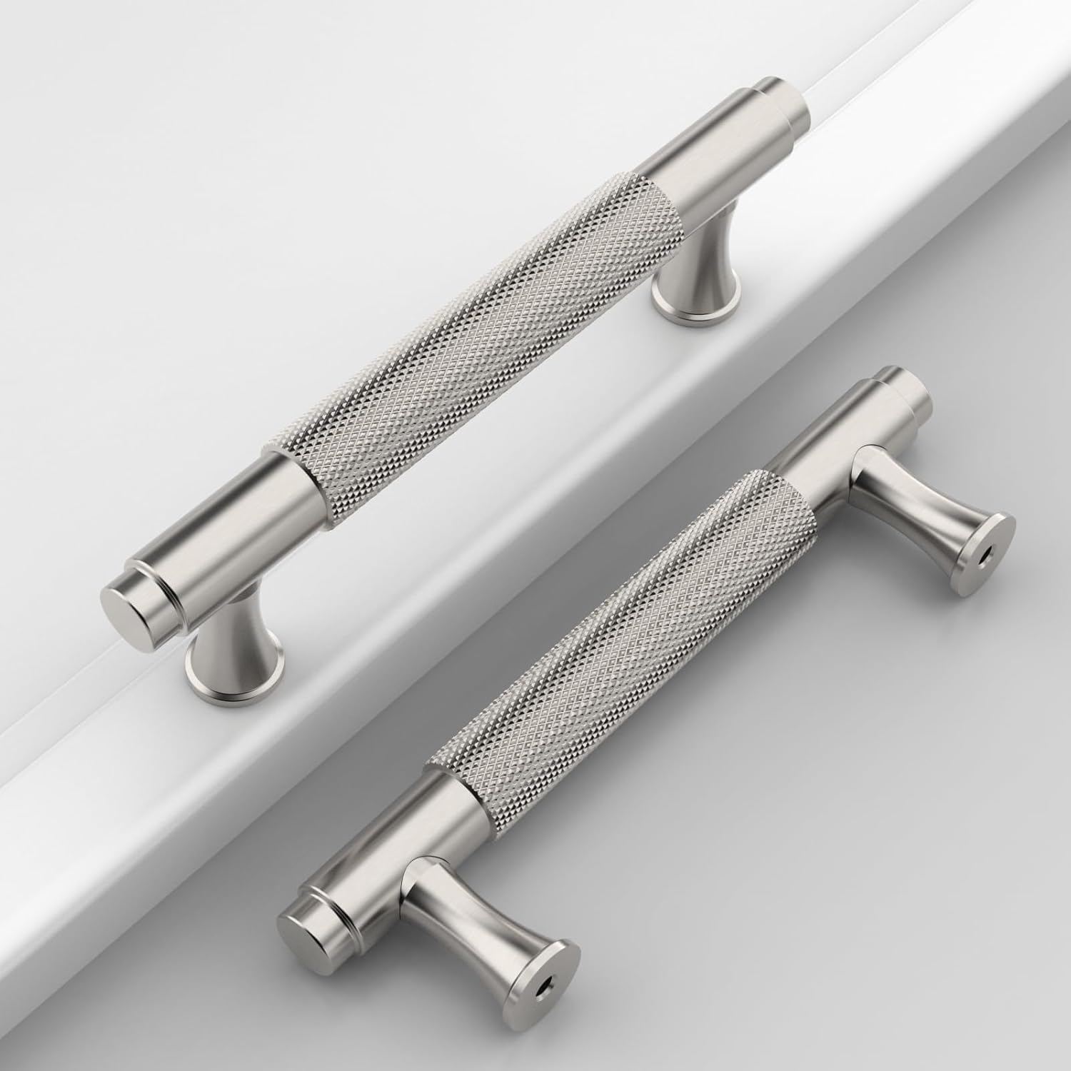 Brushed Satin Nickel Cabinet Pulls for Elegant Kitchen Upgrade