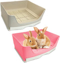 kathson Large Rabbit Litter Box Trainer - Drawer Pan for Small Pets