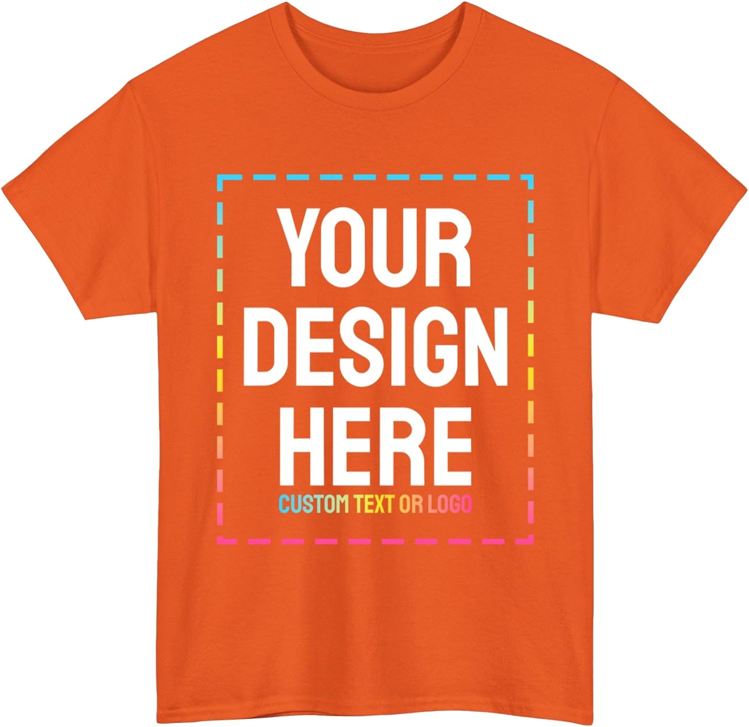 Custom T-Shirt Print for Men and Women - Design Your Own Tee