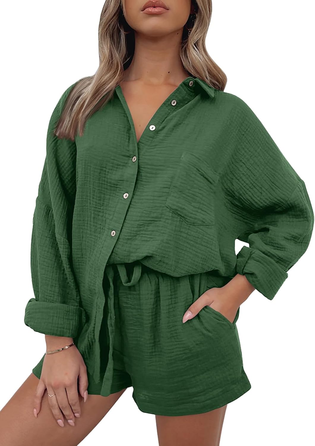 AUTOMET 2 Piece Sets for Women Lounge Wear Stylish Pajama Outfit