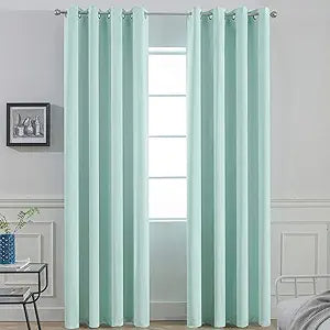 Yakamok Blackout Thermal Insulated Room Darkening Curtains 52x84
