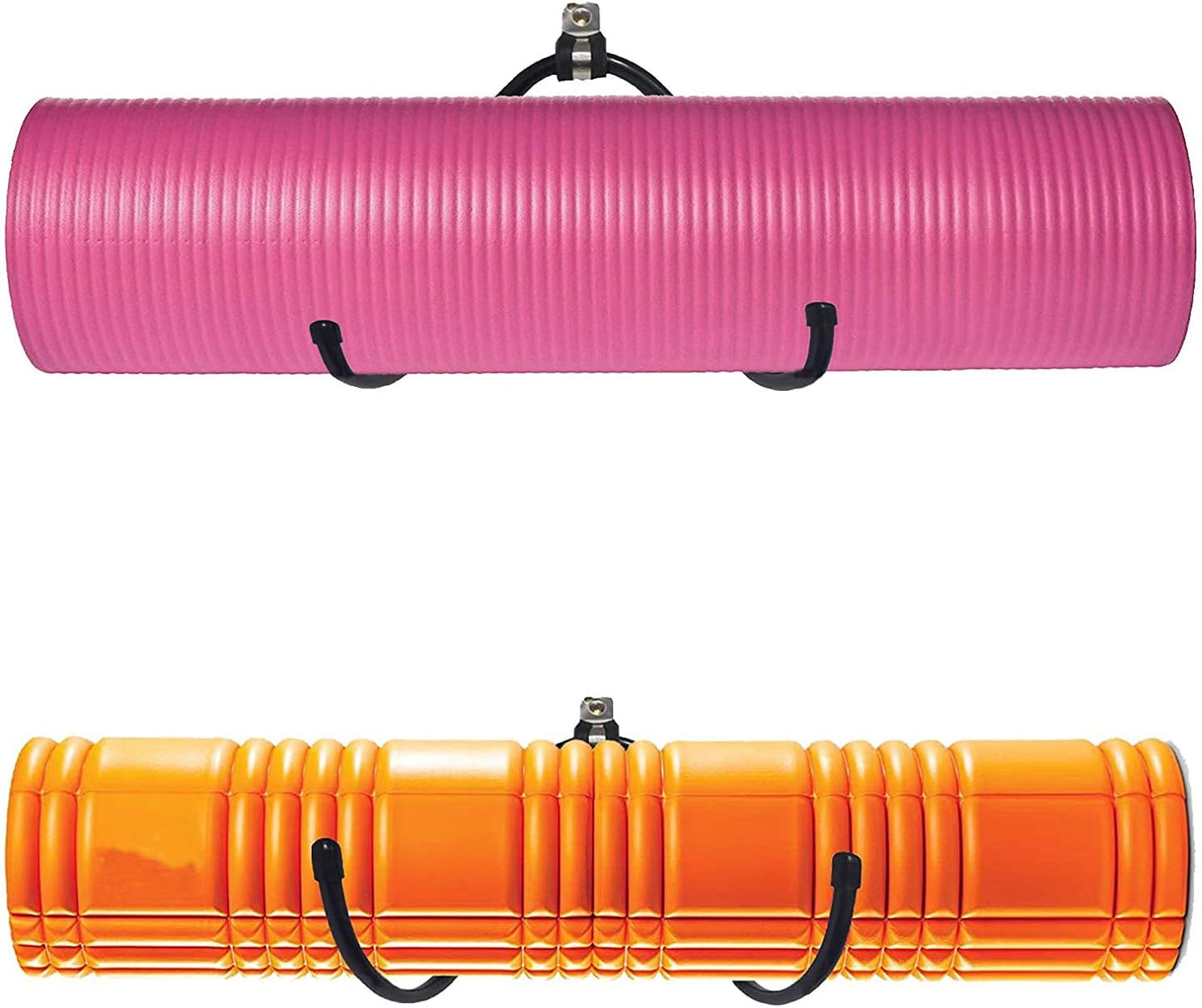 Space-Saving Yoga Mat Rack - 2 Pack