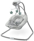 Graco Simple Sway Baby Swing SidetoSide Motion - Soothes & Saves
