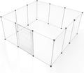 Dog Playpen Portable for Small Animals 80in x 40in x 28in