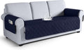 Dark Blue Couch Cover for Recliner - Waterproof Slipcover Protector