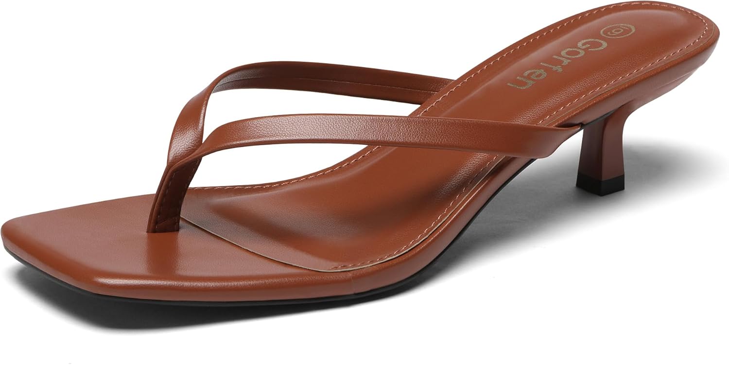 Elegant Women's Kitten Heel Sandals for Stylish Comfort