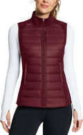 Baleaf Women's Warm Lightweight Puffer Vest for Cold Weather Running