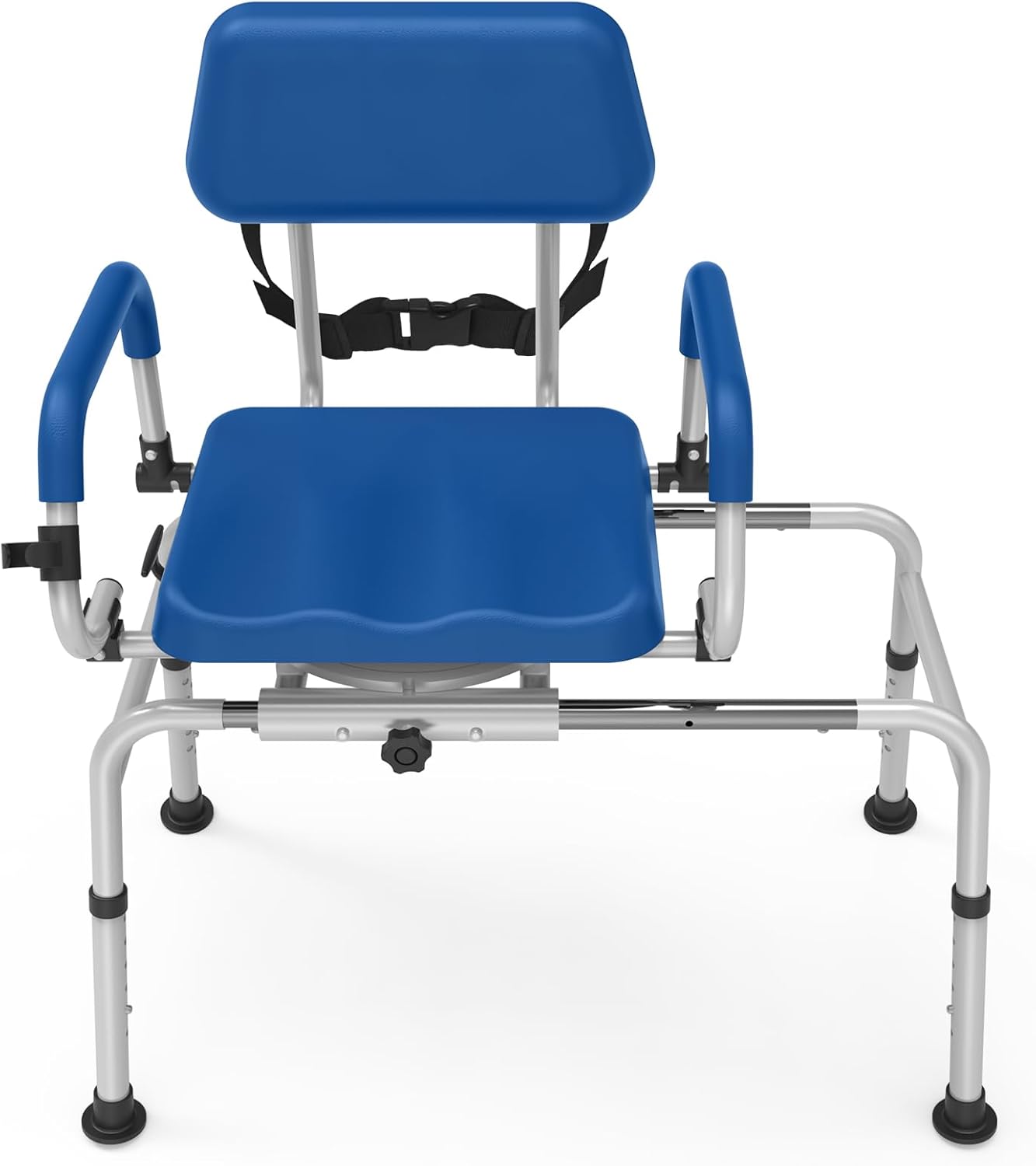 Swivel Shower Chair: FSA/HSA Eligible, Height Adjustable, Padded Seat