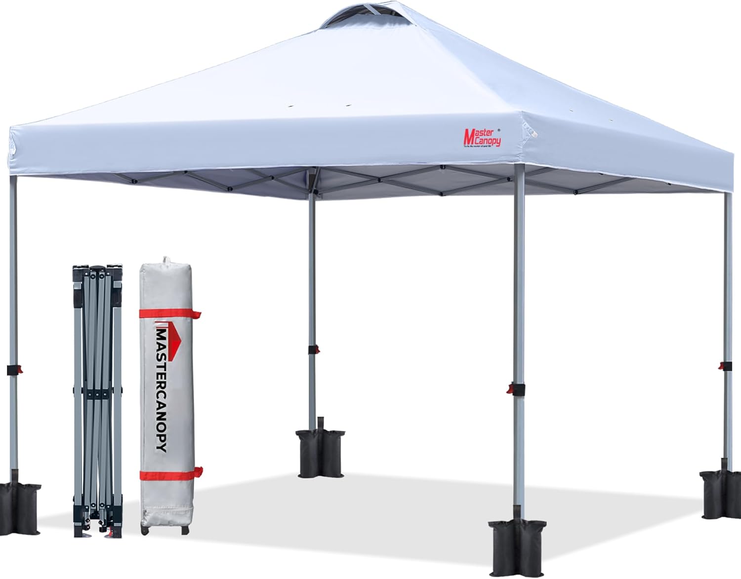 Durable Pop-up Canopy Tent with Roller Bag for Outdoor Events