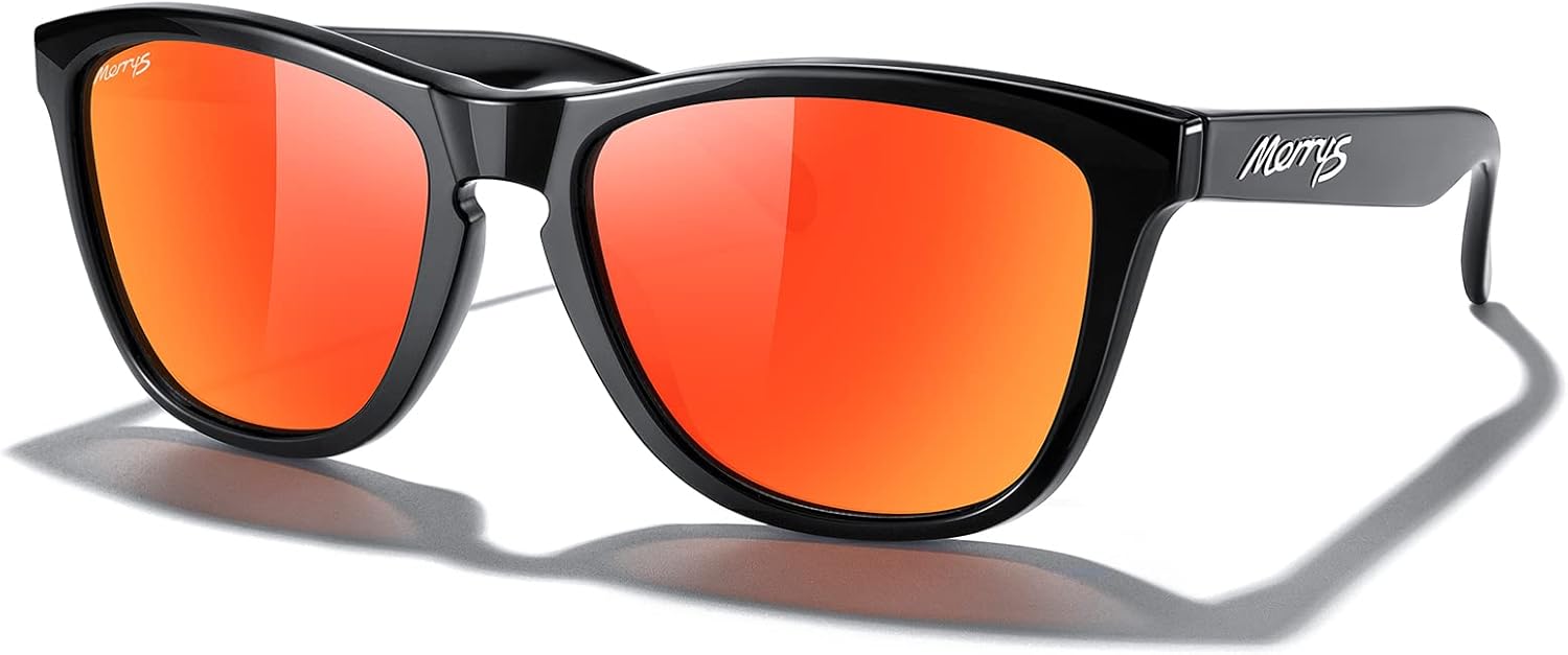 MERRY'S Square Polarized Sunglasses - Trendy Eye Protection