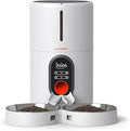 Automatic Cat Feeders for 2 Cats - Timed 4L Dual Power Pet Feeder