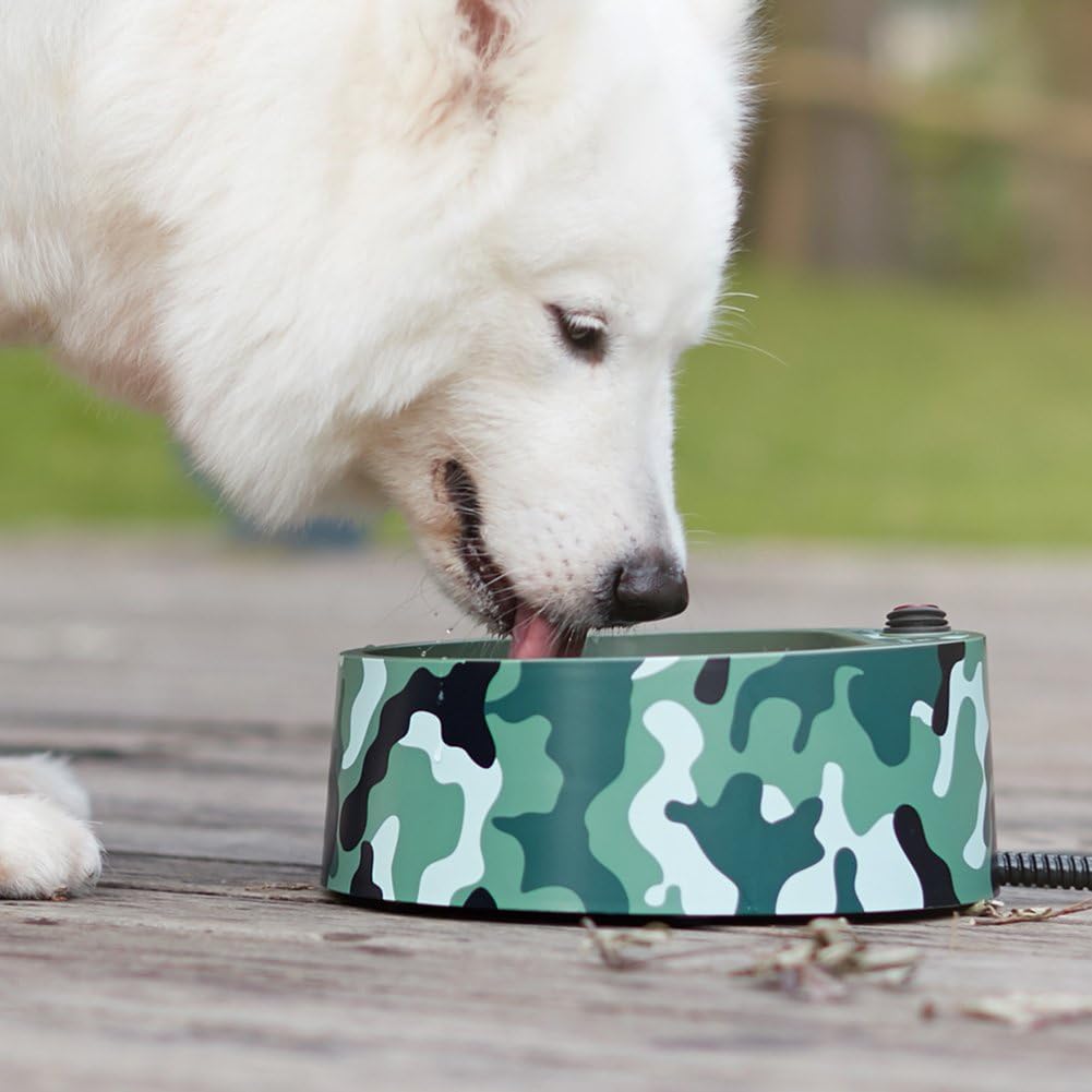 Petfactors Heated Pet Bowl - Chew Resistant & Waterproof