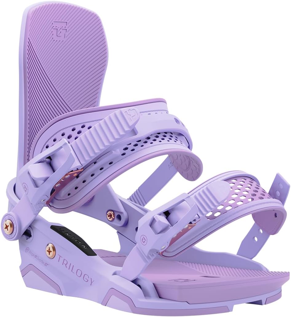 Union Trilogy Lavender Bindings - Perfect Fit for US Women 6.5-8.5