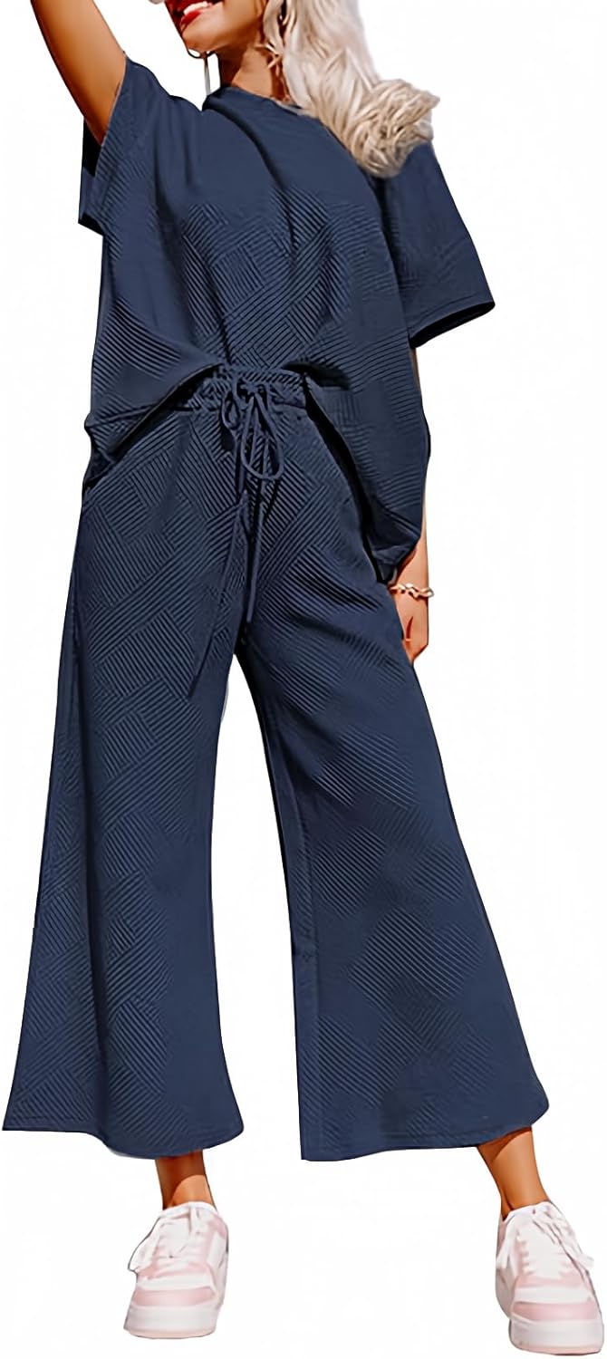 SHEWIN Women's 2 Piece Outfits for Casual and Comfy Style