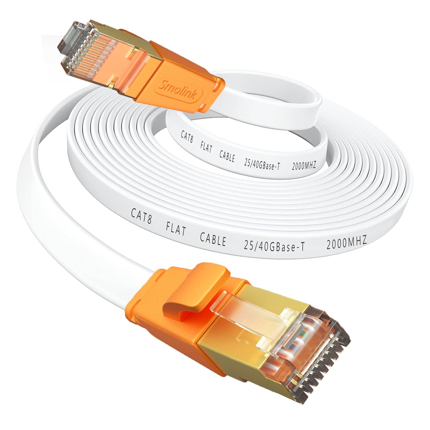 Smolink Cat 8 Ethernet Cable 75 FT for High-Speed Internet