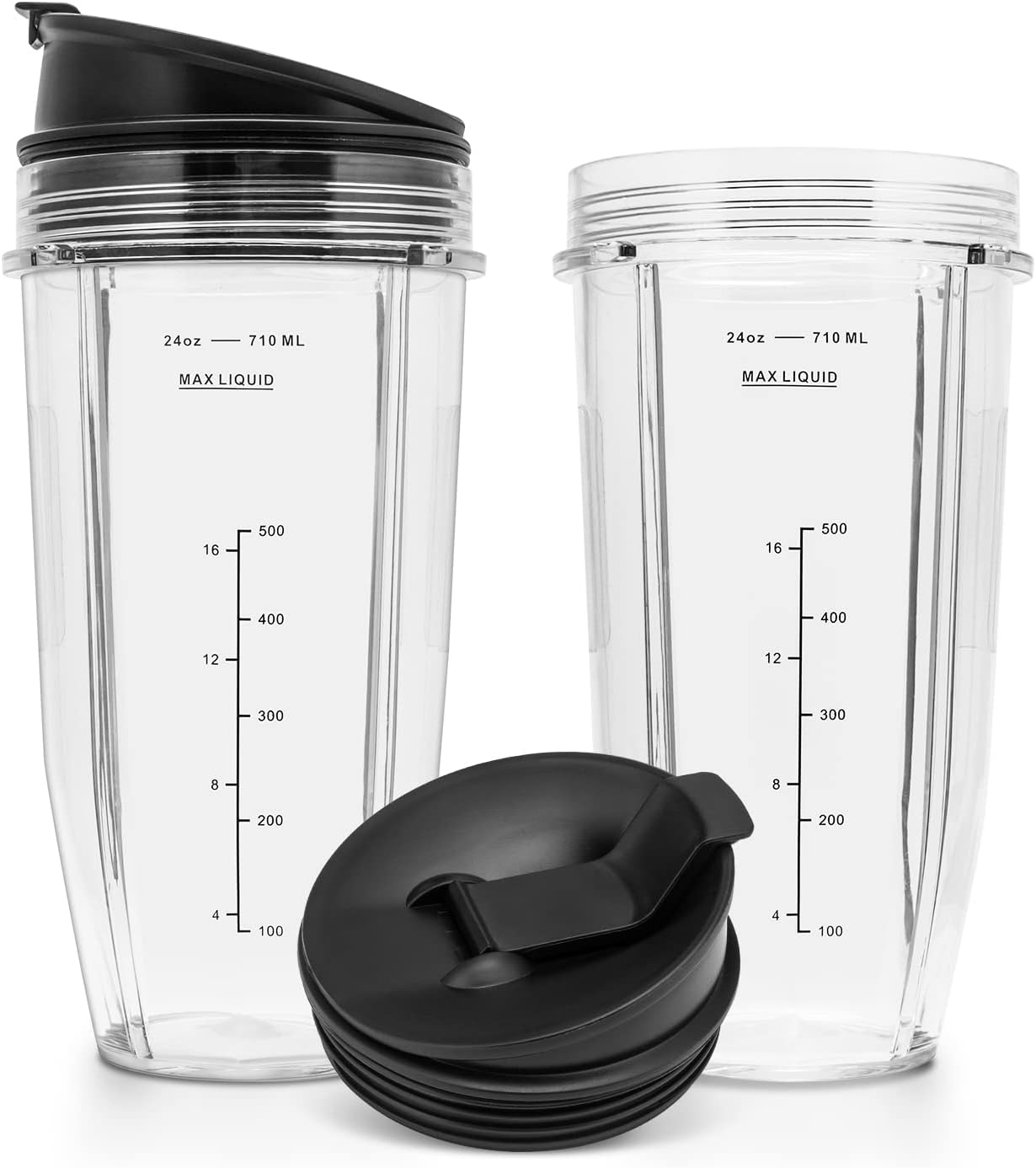 Feilifan 24 oz Ninja Blender Cups - Blend with Ease!
