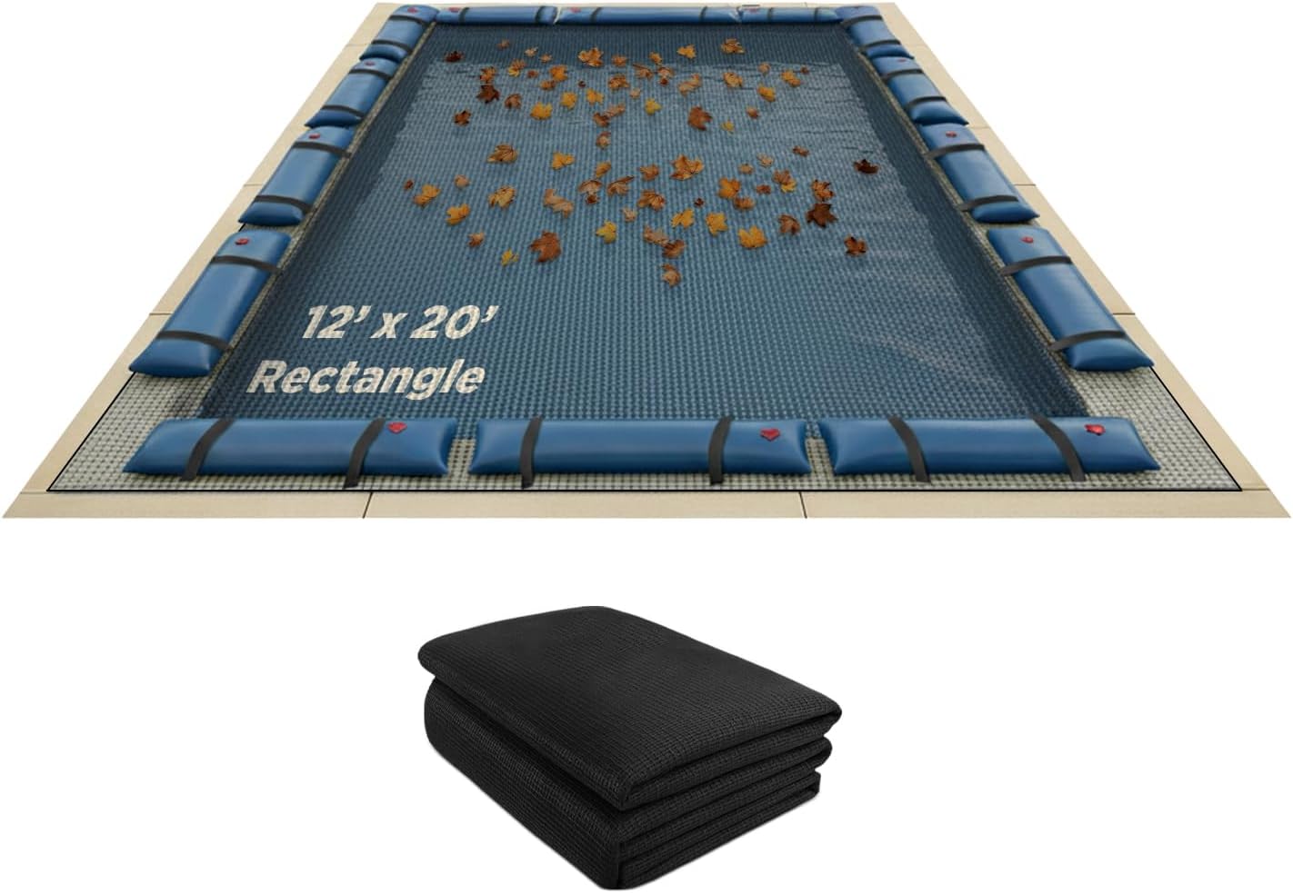 Buffalo Blizzard Pool Leaf Net for Above Ground Pools - 12 ft x 20 ft