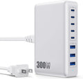 300W 8-Port GaN Charger for Faster Charging
