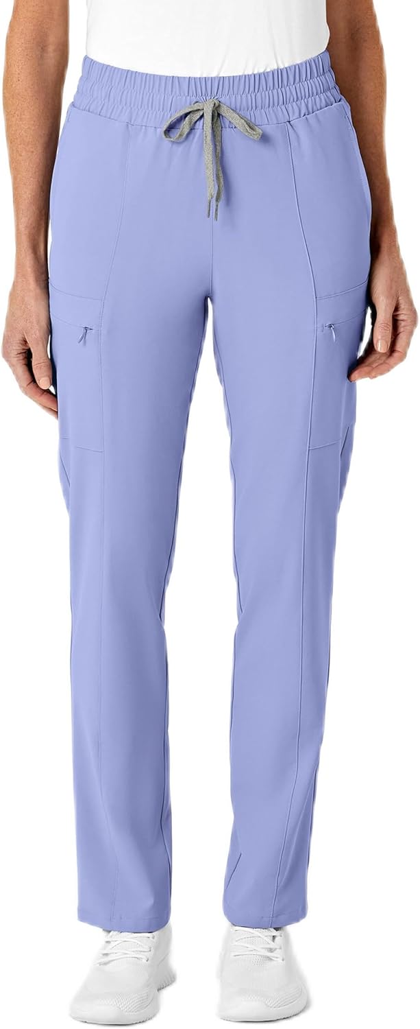 WonderWink Women's High Waist Slim Leg Scrub Pant Review