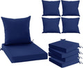 Patio Chair Cushion Set with Removable Cover 19 x 19 in - Waterproof