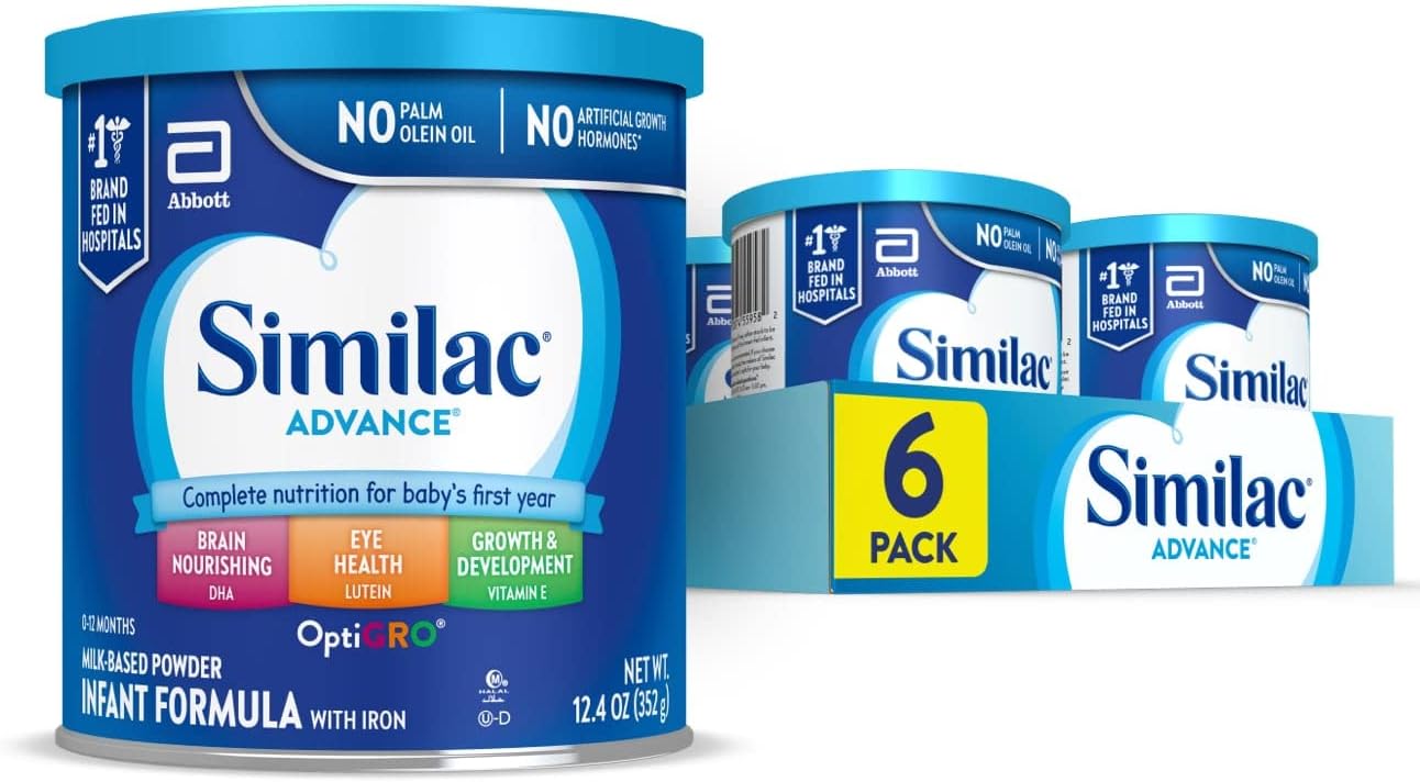 Similac Advance Infant Formula with Iron for Your Baby's Needs