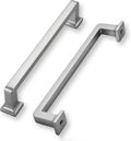 khtumeware 10 Pack Brushed Nickel Cabinet Pulls 6-5/16 in - Solid