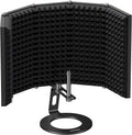 Microphone Isolation Shield with Triple Sound Insulation - Clearer