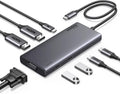 USB C 4K Docking Station 8 in 1 - Dual & Triple Monitor Docking