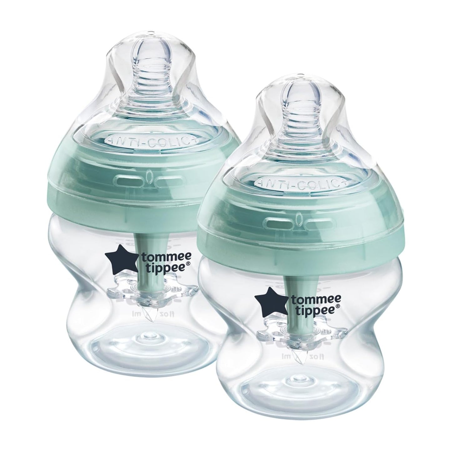 Tommee Tippee Anti-Colic Baby Bottles - Self-Sterilizing Duo
