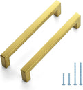 JOY DECOR 30 Pack Cabinet Handles Gold 160mm Hole Centers - Stylish
