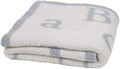 CozyChic ABC Blanket Ocean/Cream - Soft Stroller Blanket