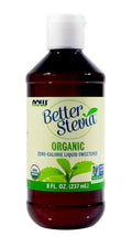 NOW Foods Organic Better Stevia 8 Ounce 2-Pack for Sweetening
