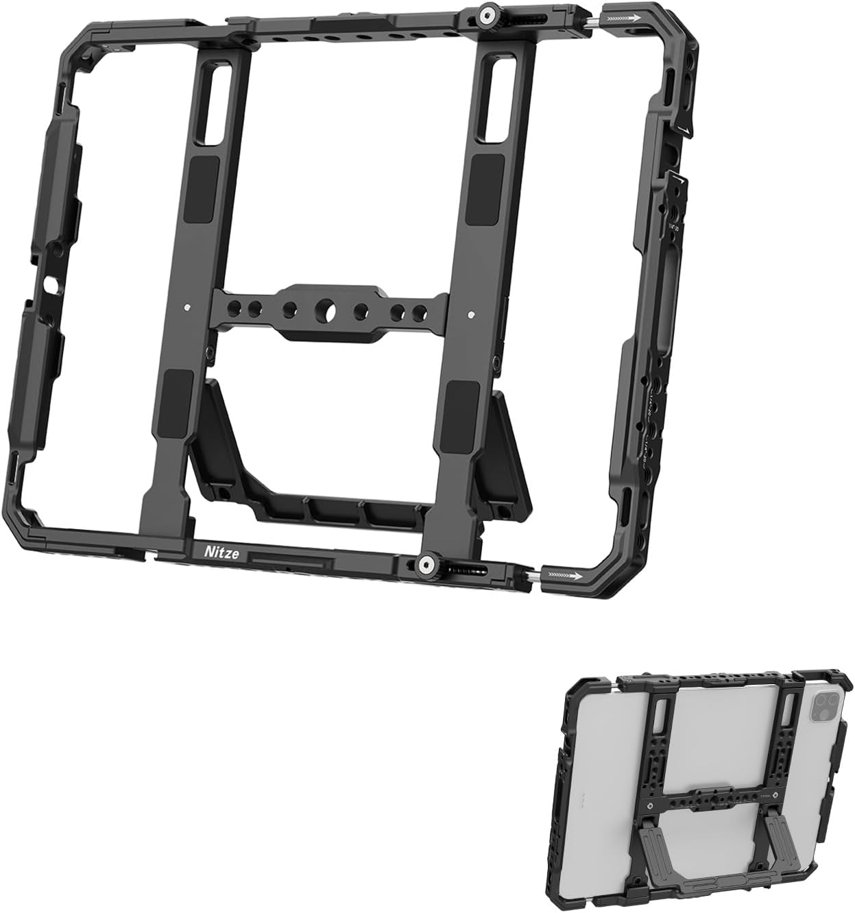 Nitze Tablet Cage for iPad 1 to 10 Gen and Other Tablets
