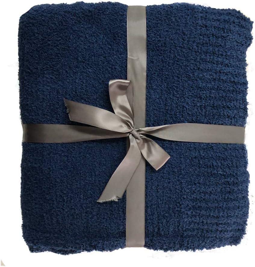 JOOJA Knit Throw Blanket - Super Soft Warm Blanket for Couch
