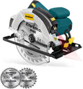 Enventor 7-1/4-Inch Circular Saw - Powerful 10A Pure Copper Motor