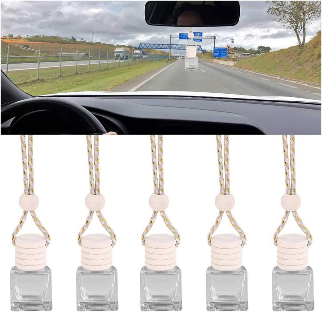Osilly 5PCS Car Air Freshener Set for Aromatherapy On-The-Go