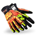 High Vis Cut Resistant Impact Work Gloves - GGT5 Series 4021X Large