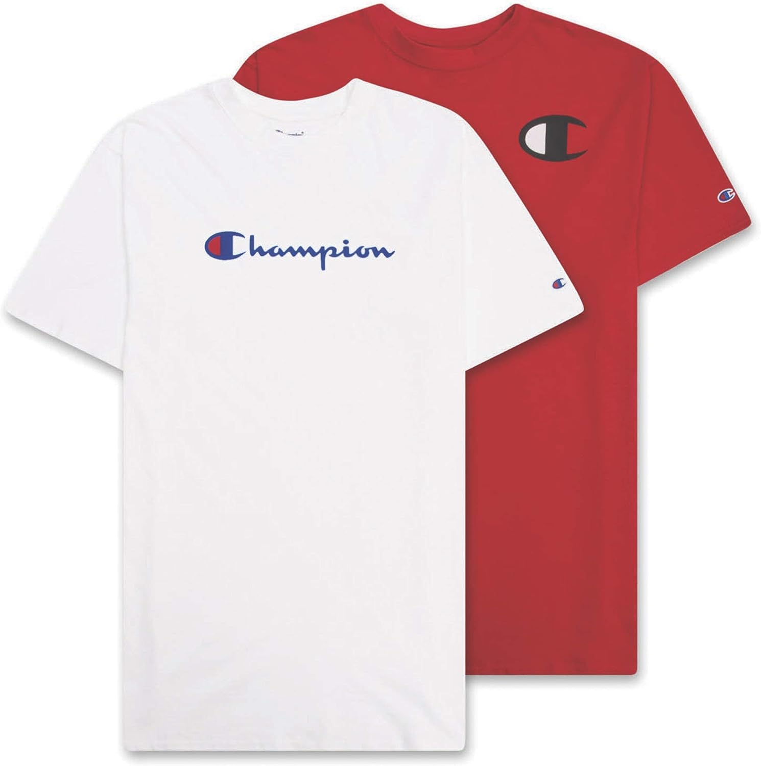 Champion Big and Tall T Shirts for Men - 2 Pack Graphic Tees