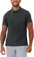 Into The AM Polo Shirts for Men Slim Fit Short Sleeve - Tailored Men's
