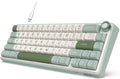 RK Royal Kludge R65 Mechanical Keyboard: Cream Switch, RGB Backlit